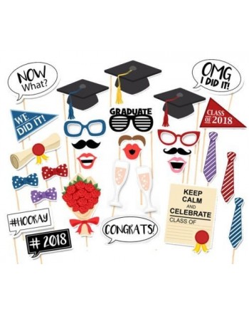 30PCS Popular Graduation Mustache Favors