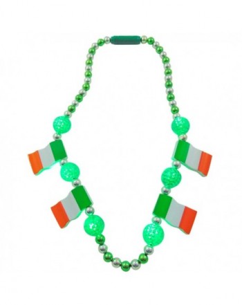 Irish Flashing Light Necklace Patricks