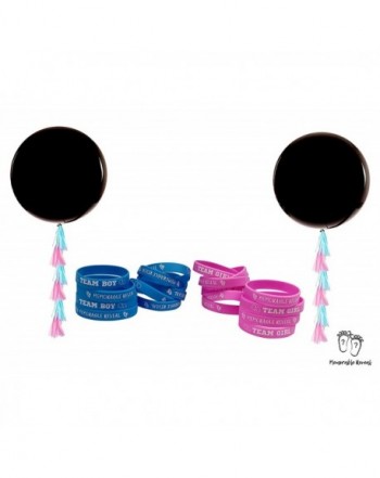 Reveal Balloons Confetti Tassels Wristbands