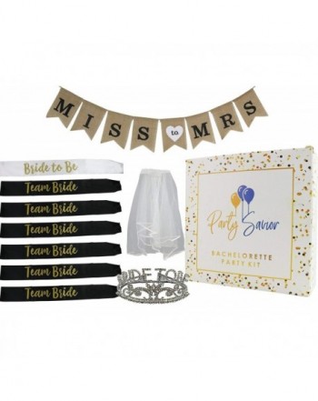 Bachelorette Party Supplies 10pc Bride