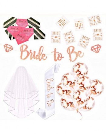 Bachelorette Party Decorations Pre Strung Confetti