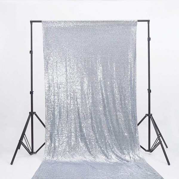 Zdada Backdrop Photography Christmas Silver 5ftx7ft