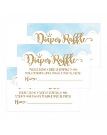 Diaper Lottery Invitations Supplies Diapers