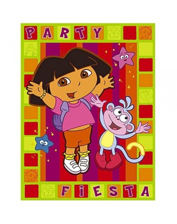 Dora Birthday Invitations Thank Cards