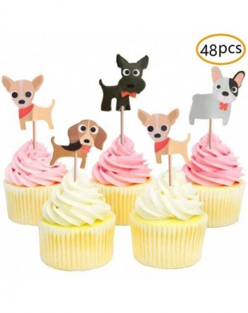 Cupcake Toppers Birthday Decoration Supplies