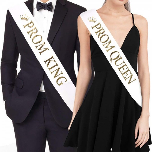 TTCOROCK Prom King Queen Sashes