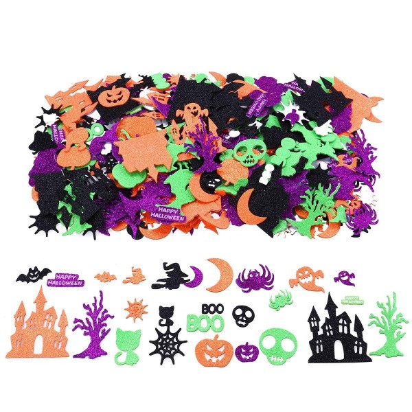 Unomor Halloween Stickers Self Adhesive Decoration