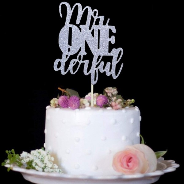 1 Cake Topper One Mr Onederful Cake Topper 1st Birthday Cake Topper Onederful Birthday Party Trueyogaevergreen Com