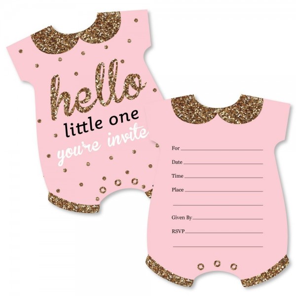 Hello Little One Fill Invitations