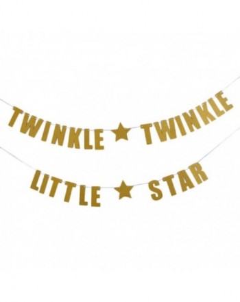 BESTOYARD Glittering Birthday Decoration TWINKLE