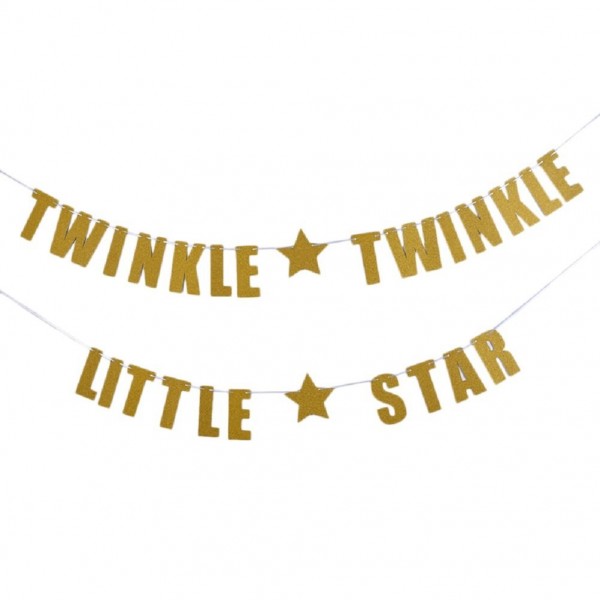 BESTOYARD Glittering Birthday Decoration TWINKLE