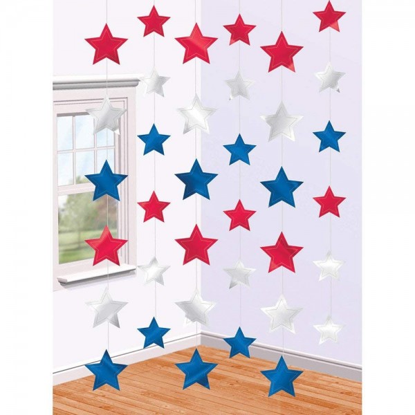 SmileMakers Patriotic String Decorations Supplies