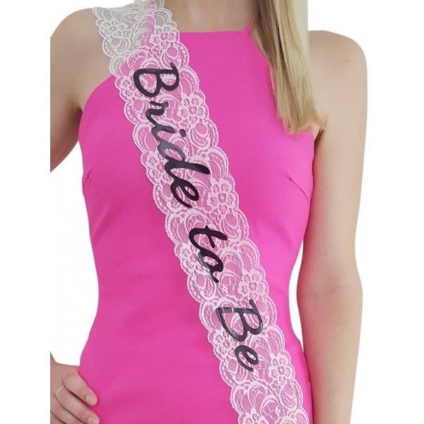 Bachelorette Sash Bride Stylish White Bachelorette Sash Bride Stylish White