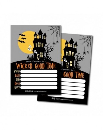 Halloween Invitation Birthday Spooktacular Printable