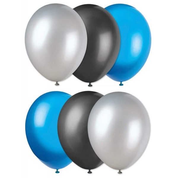 Carolina Panthers Football Balloons Silver