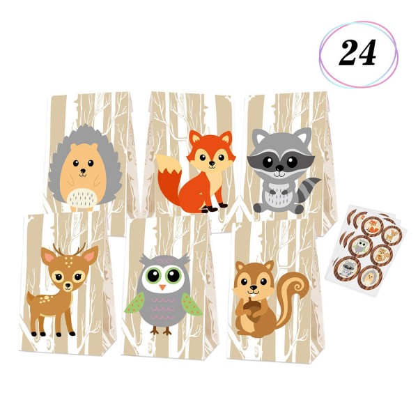 Woodland Creatures Friends Birthday Supplies