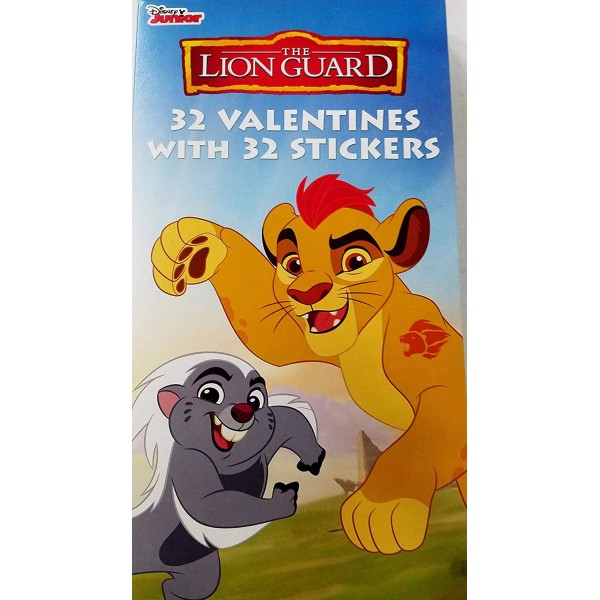 Disney Junior Guard Valentines Stickers