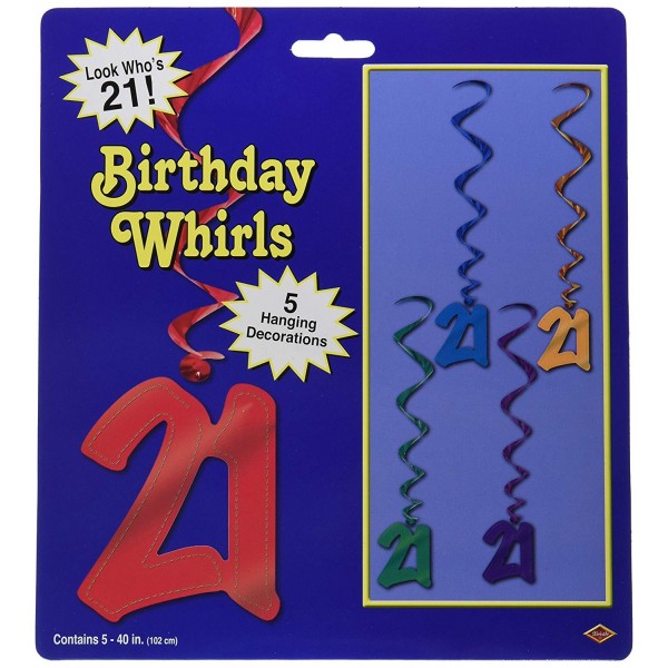 21 Whirls asstd colors Pkg