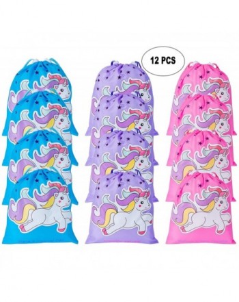 Unicorn Drawstring Goodie Stickers Birthday