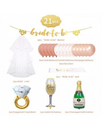 Bachelorette Decorations Supplies Balloons Champagne