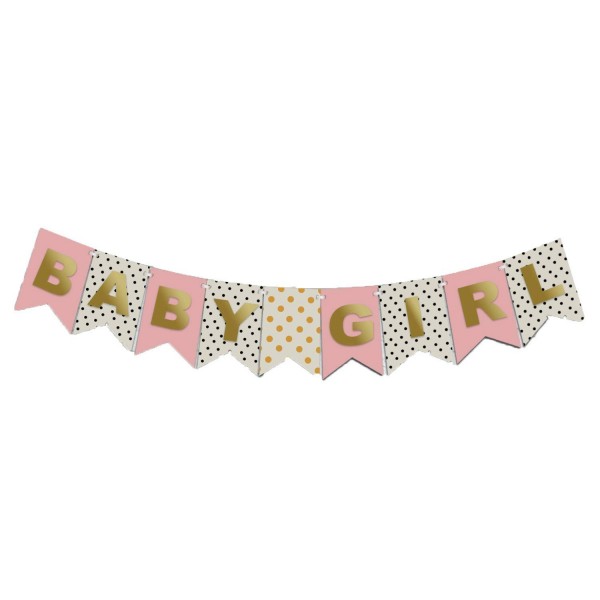 Idiogram Bunting Birthday Christening Decorations