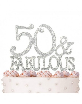 Fabulous Birthday Crystal Rhinestones Decorations