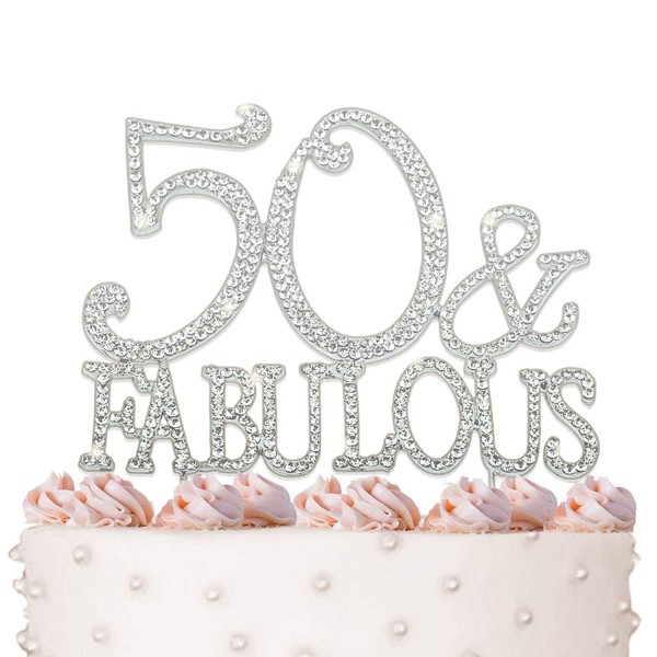 Fabulous Birthday Crystal Rhinestones Decorations