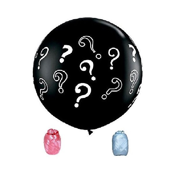 Gender Reveal Question Shower Balloon