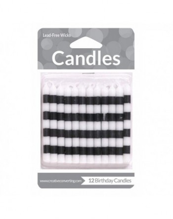 Creative Converting Striped Birthday Candles