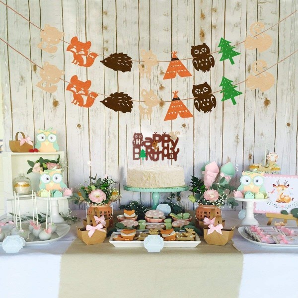 Eccoo House Woodland Creatures Birthday Eccoo House Woodland Creatures Birthday