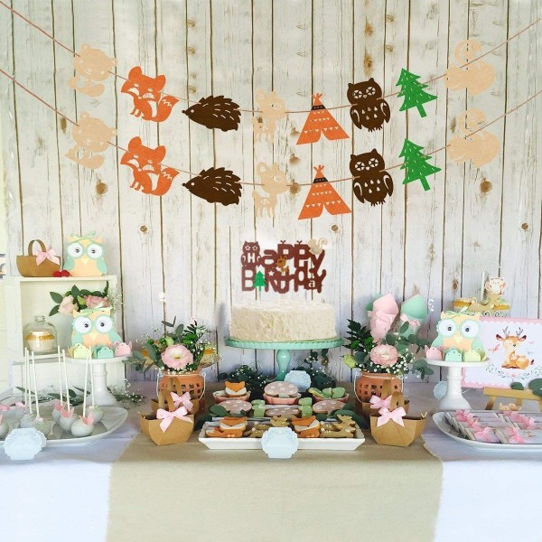 Eccoo House Woodland Creatures Birthday