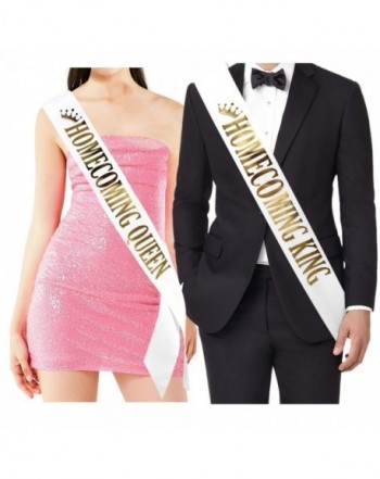 Homecoming King Queen Sashes Accessories