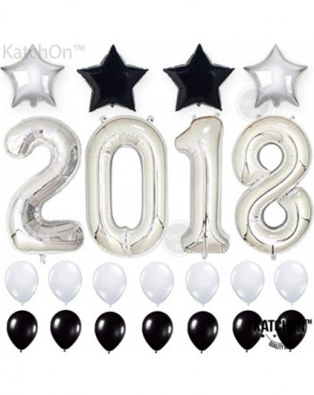 KATCHON Silver Balloons Graduations Supplies