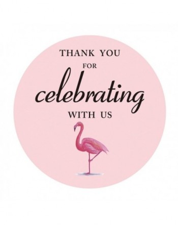MAGJUCHE Flamingo Stickers Birthday Sticker