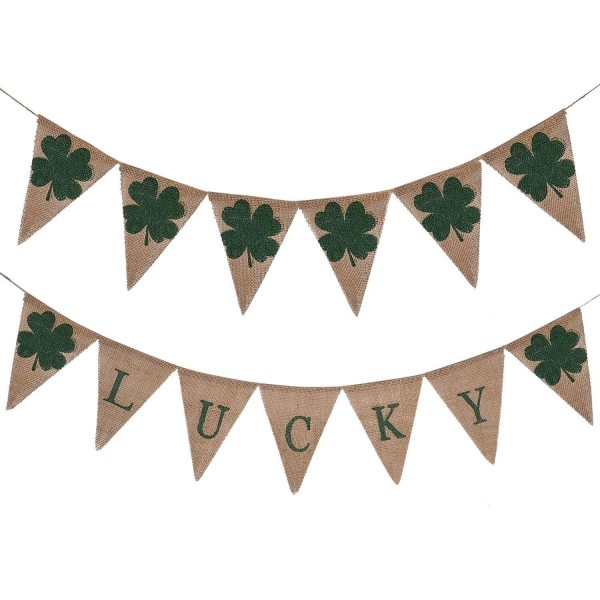 TecUnite Patricks Shamrock Triangle Decoration