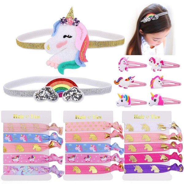 Konsait Unicorn Headbands Birthday Supplies