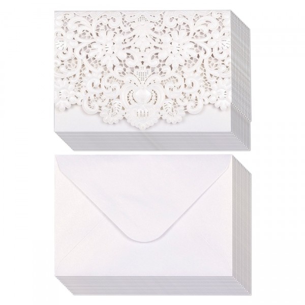 24 Pack Wedding Invitation Cards Engagement