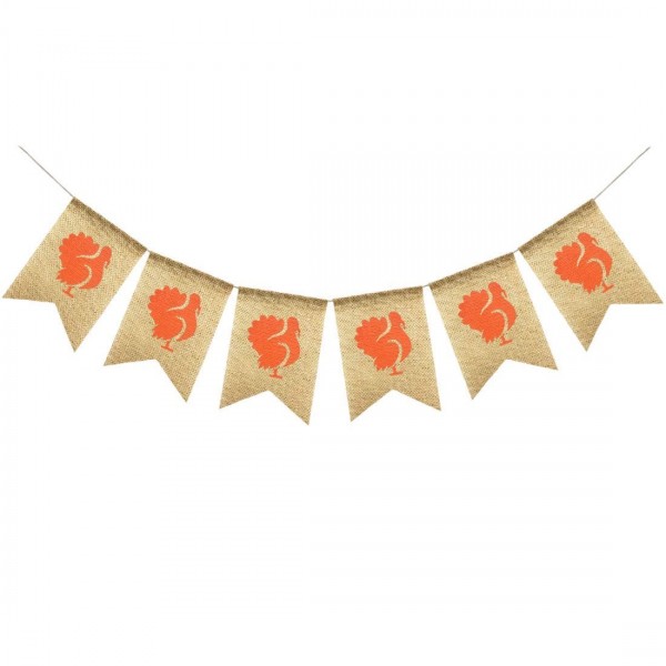 Uniwish Thanksgiving Garland Bunting Decorations