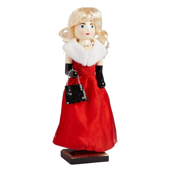 Red Gown Glam Girl Nutcracker