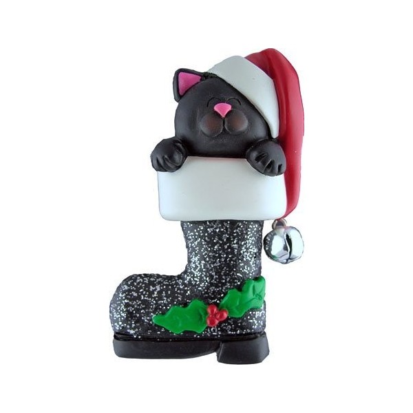 Ornament Central OC 148 BK Santas Figurine