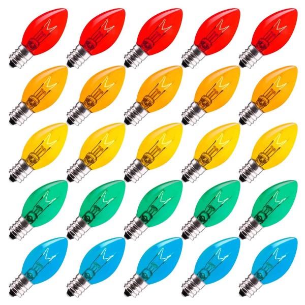 Pack 25pcs Light Bulbs Replacement