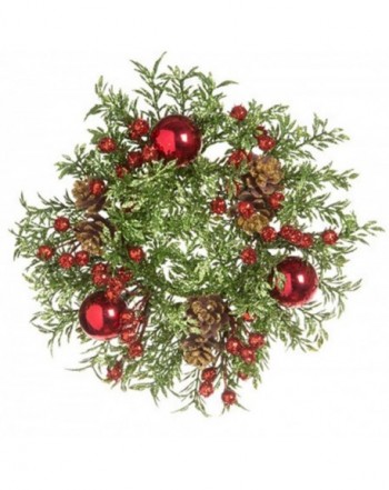 Darice Christmas Greenery Berries Pinecones