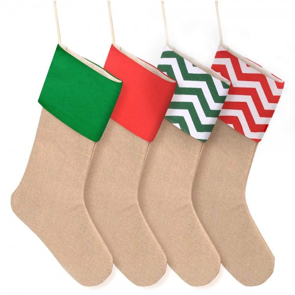 Coopay Christmas Stockings Decoration Multicolor