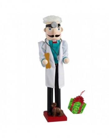 Veterinarian Decorative Christmas Nutcracker Porcelain