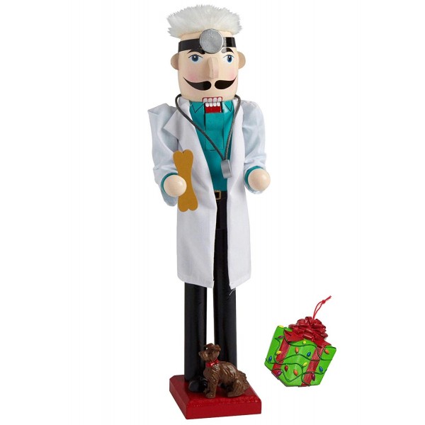 Veterinarian Decorative Christmas Nutcracker Porcelain