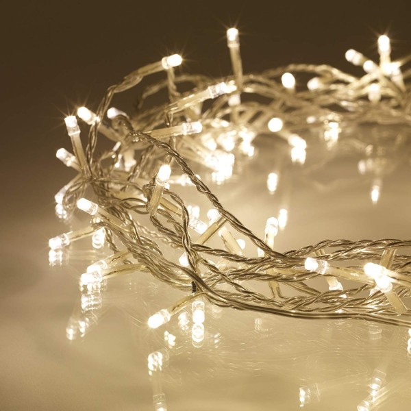 Indoor String Lights White Clear