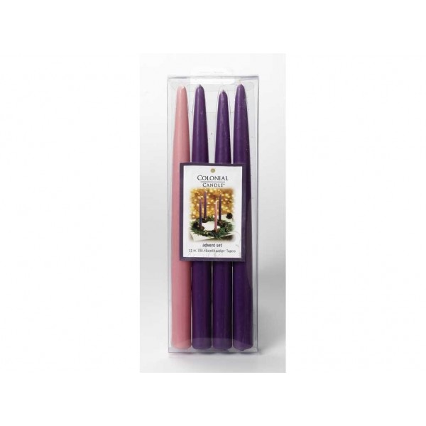 Advent Candles Colonial Candle Handipt