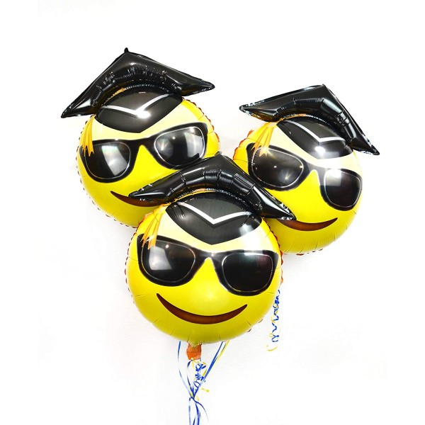 Balloons Graduation Helium 3 Pack Sunglasses