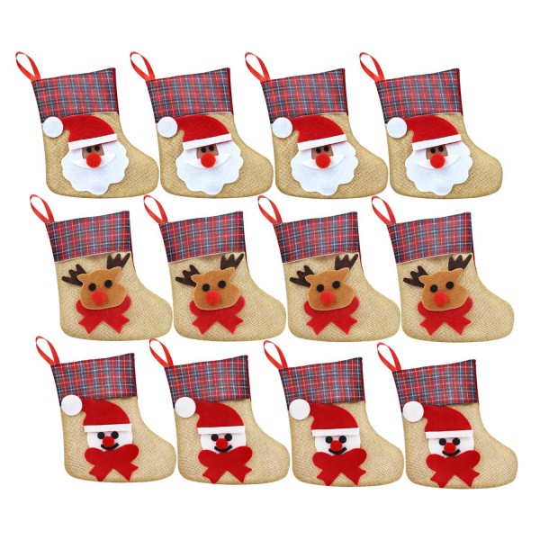 Womsky Christmas Stockings Favors Decorating