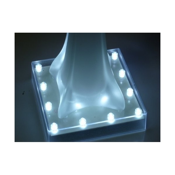 Light Plate Square 16 pedestal base Eiffel